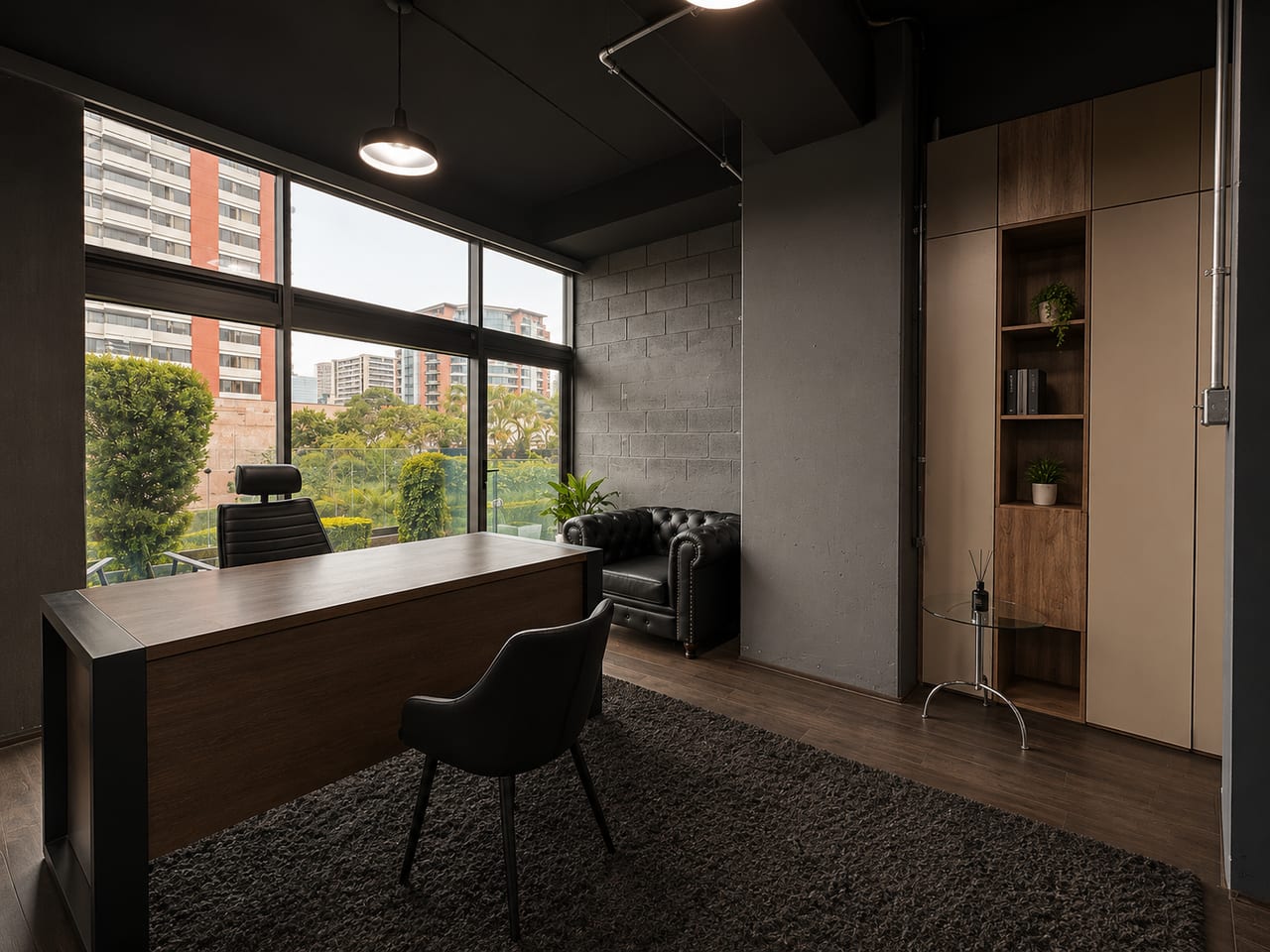 OFICINA EN VENTA EN PIALÉ, ZONA 10, CON TERRAZA PRIVADA. — foto 1 de 9