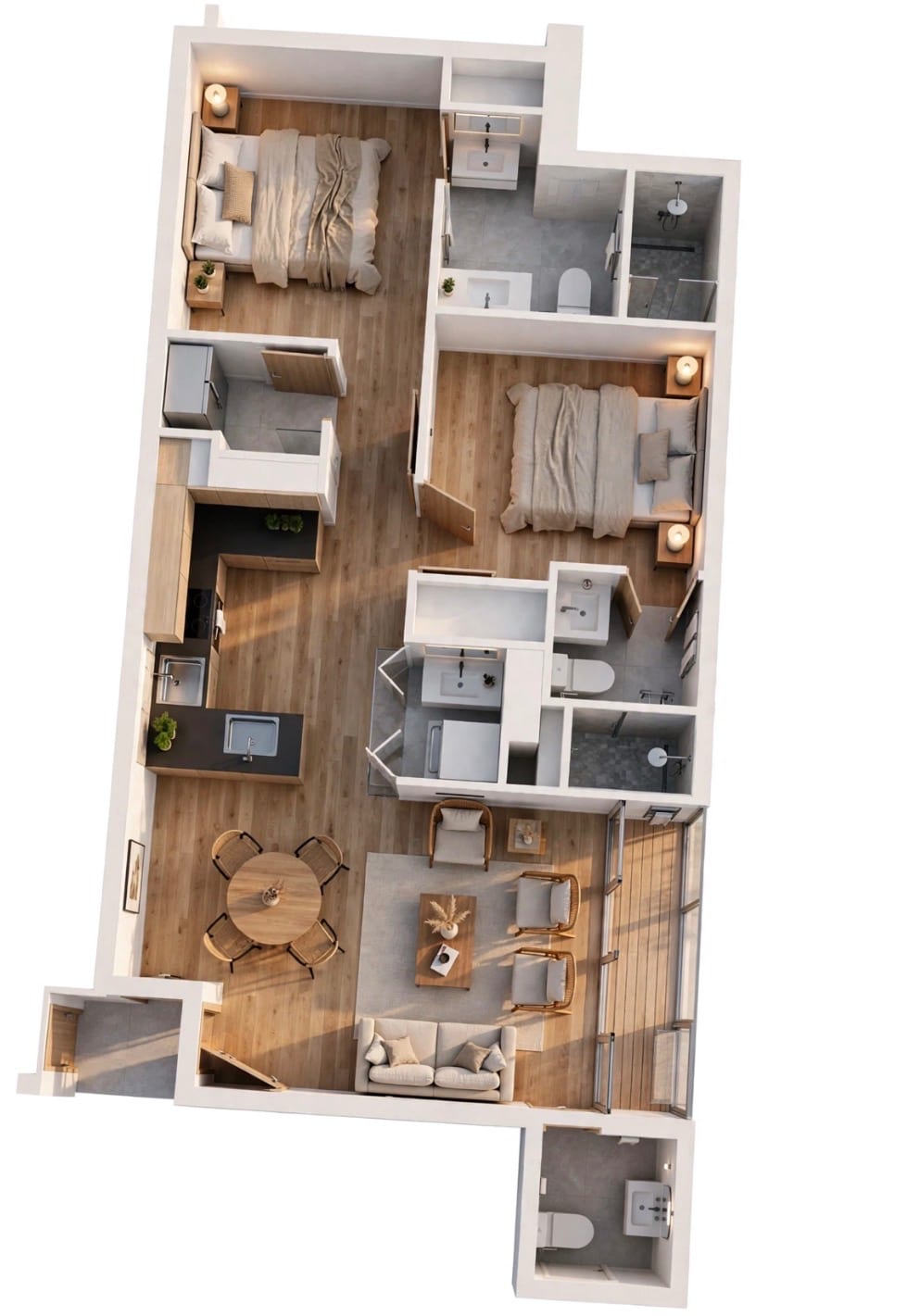 Apartamento en Renta Zona 15 — foto 2 de 12