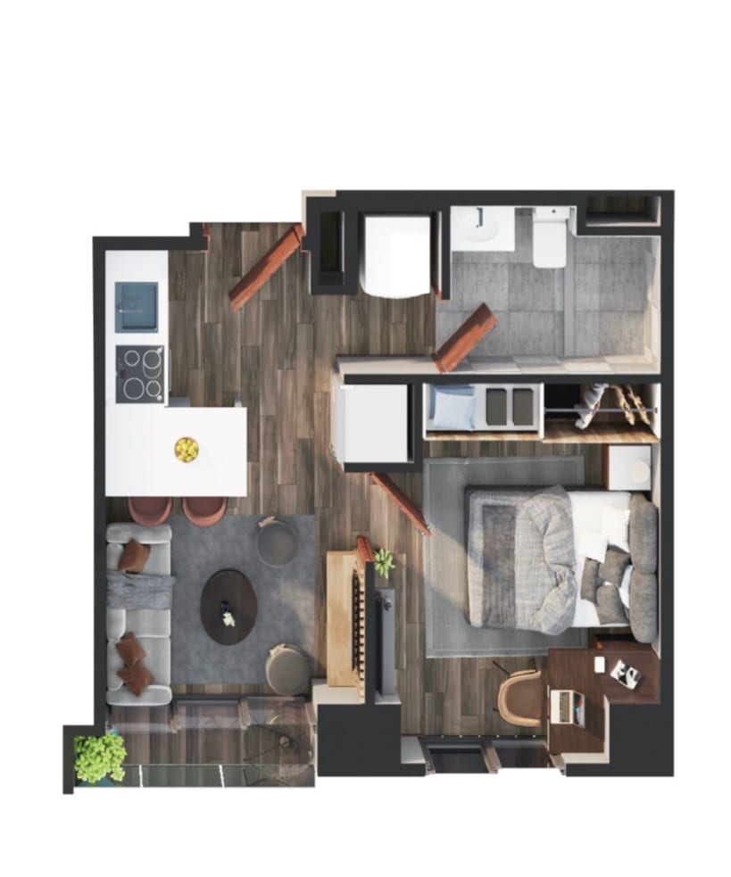 Apartamento de 1 dormitorio en venta por CC La Estación — foto 7 de 17