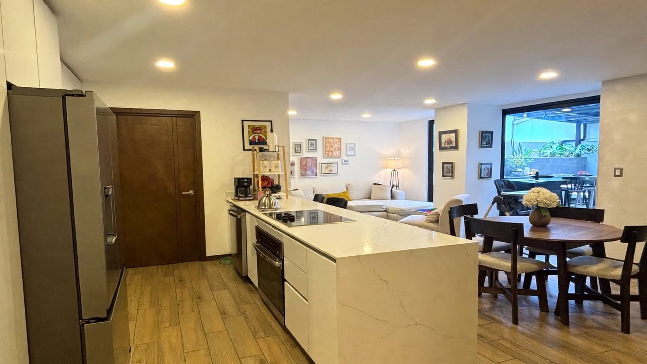 Apartamento en venta en zona 15 VH1 con Pérgola y Jardín — foto 3 de 10