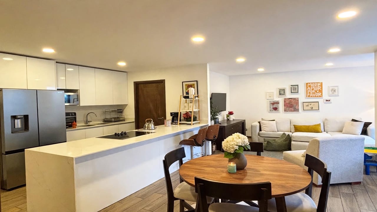 Apartamento en venta en zona 15 VH1 con Pérgola y Jardín — foto 4 de 10
