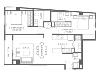 Apartamento de 2 dormitorios en venta en zona 13 — miniatura 7 de 17